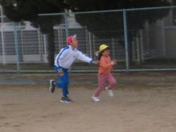 5年生幼稚園との交流