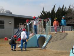 5年生幼稚園との交流
