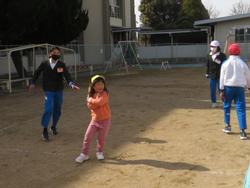 5年生幼稚園との交流