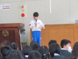 第6回児童集会の様子
