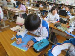 2年生生活科の授業
