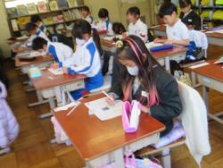 1年生国語の授業