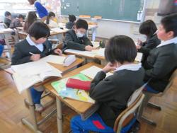 4年生国語の授業