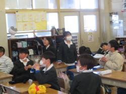 3年生学級活動