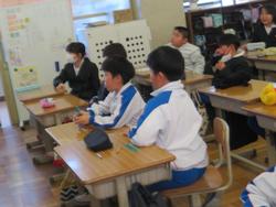 3年生学級活動