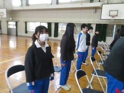 6年生卒業式の練習