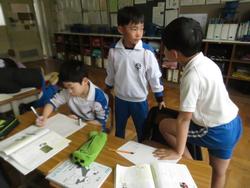3年生国語の授業
