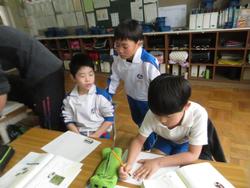 3年生国語の授業