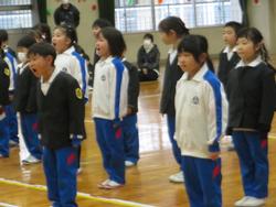 6年生を送る会の様子