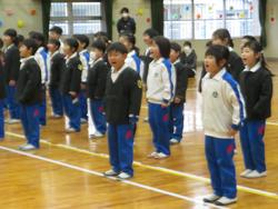6年生を送る会の様子