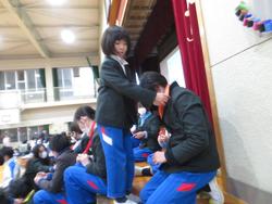6年生を送る会の様子