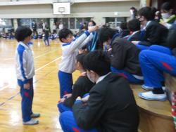 6年生を送る会の様子