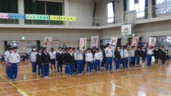 6年生を送る会の様子