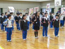 6年生を送る会の様子