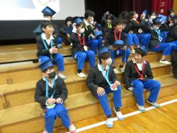 6年生を送る会の様子