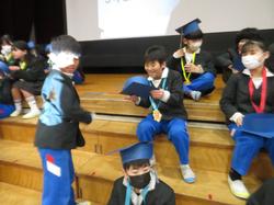 6年生を送る会の様子