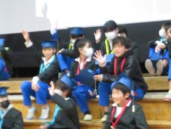 6年生を送る会の様子