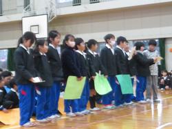 6年生を送る会の様子