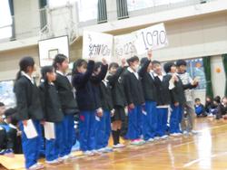 6年生を送る会の様子