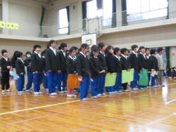 6年生を送る会の様子