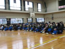 6年生を送る会の様子