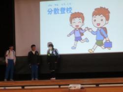 6年生を送る会の様子