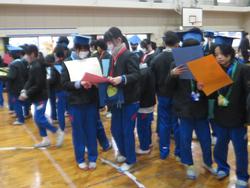 6年生を送る会の様子