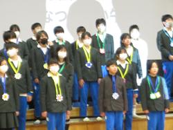 6年生を送る会の様子