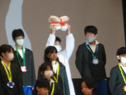 6年生を送る会の様子