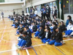 6年生を送る会の様子