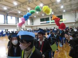 6年生を送る会の様子