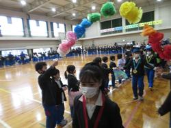 6年生を送る会の様子
