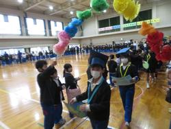 6年生を送る会の様子