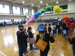 6年生を送る会の様子