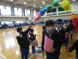 6年生を送る会の様子