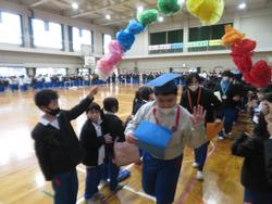6年生を送る会の様子