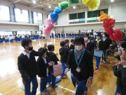 6年生を送る会の様子