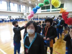 6年生を送る会の様子
