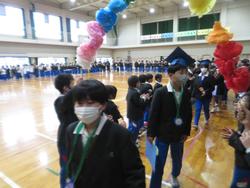 6年生を送る会の様子