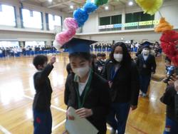 6年生を送る会の様子
