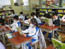1年生国語の授業