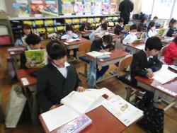 1年生国語の授業