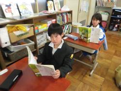 1年生国語の授業