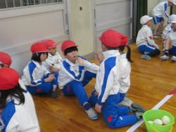 2年生体育の授業
