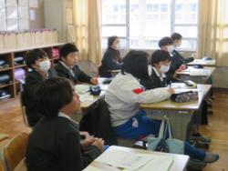 6年生家庭科の授業