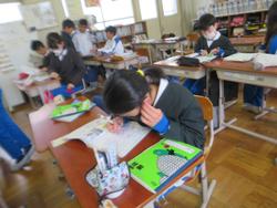 5年生理科の授業