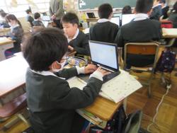 4年生社会の授業
