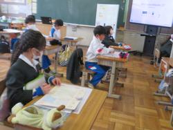3年生国語の授業