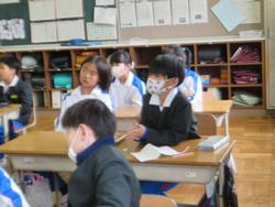 3年生国語の授業