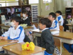 3年生国語の授業